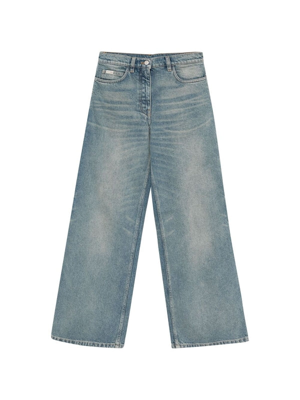 Courrèges - Logo Patch Denim Pants - Jente