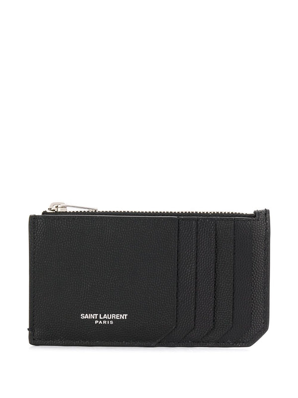 Saint Laurent Black Card Wallet