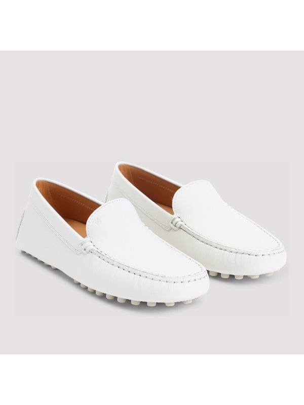 Tod'S White Driving Shoes