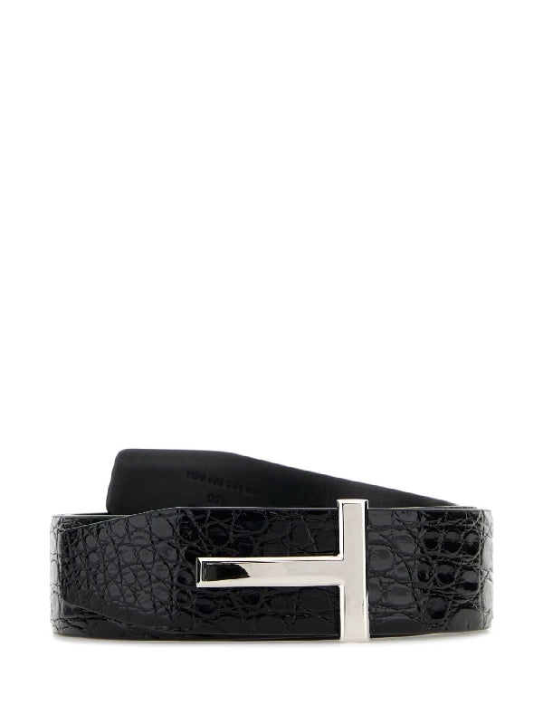 BELT TB178ECY001S 1N001 Black Leather Belts