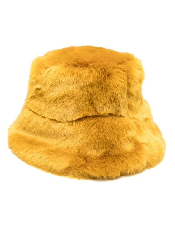 Fake Fur Bucket Hat