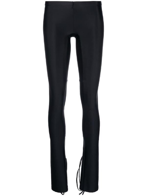 Ankle Strap Flare Legging Pants