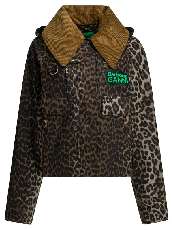 Barbour Brown Leopard Jackets