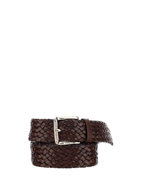 Braided Calfskin Belt