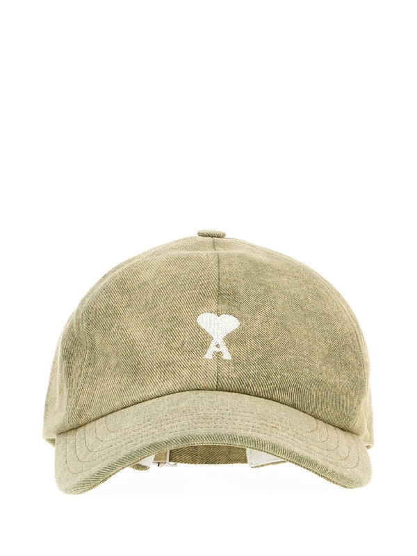 Ami Green Ball Cap