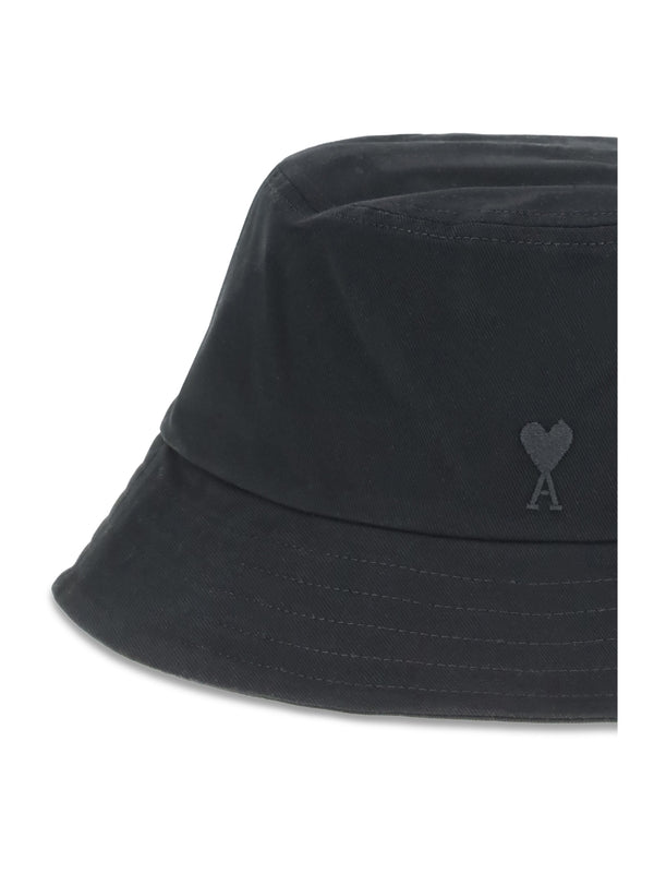Ami Black Bucket Hats