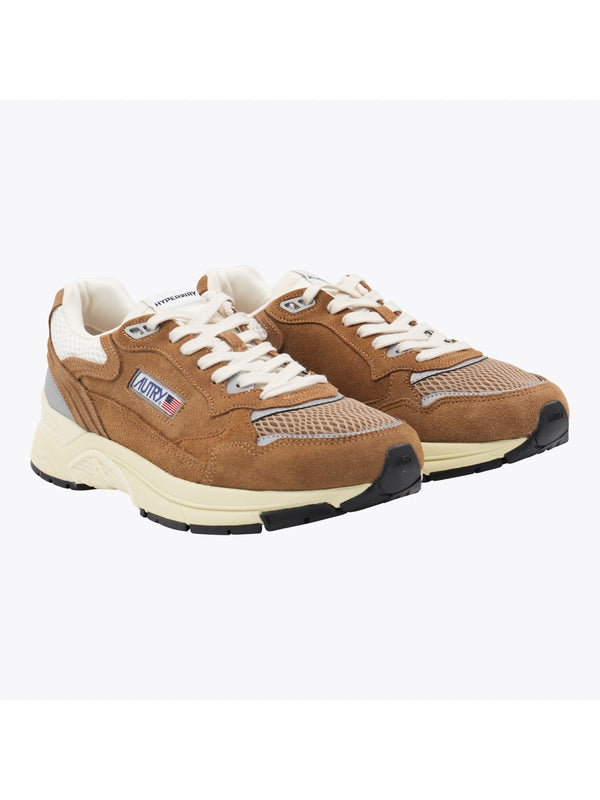Autry Brown Low Top Sneakers