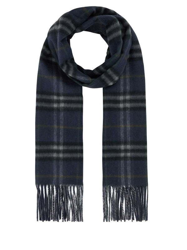 Check Reversible Cashmere Scarf