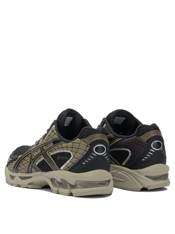 Asics Black Green Low Top Sneakers