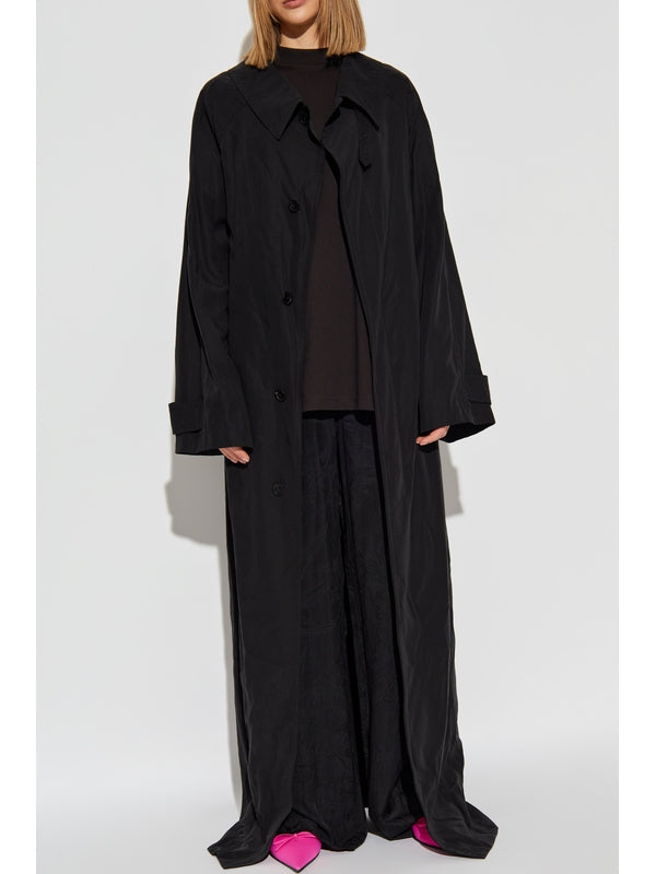 Lyocell Maxi Coat