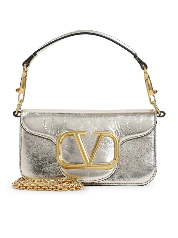 Valentino Silver Shoulder Bag