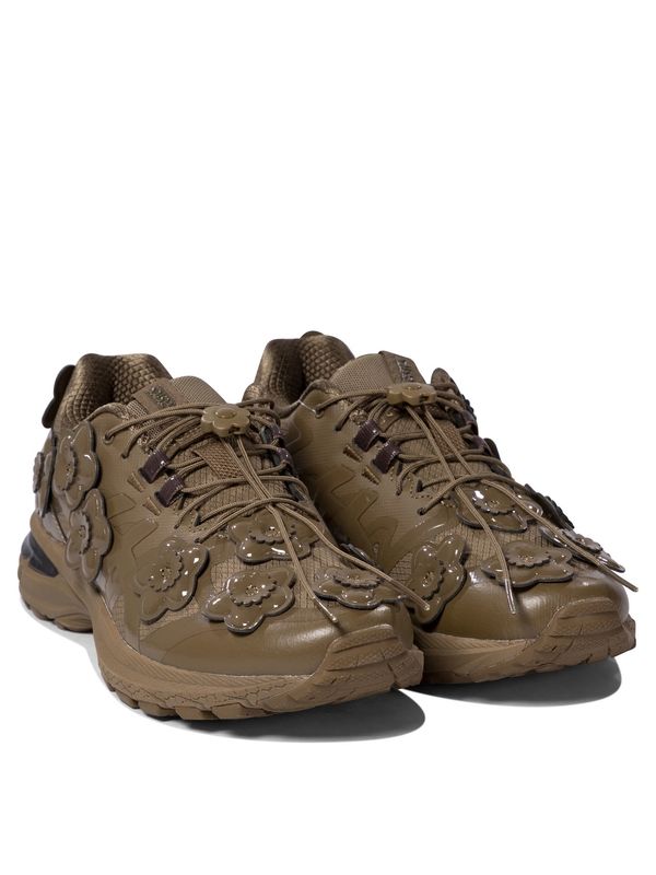 Asics Brown Low Top Sneakers