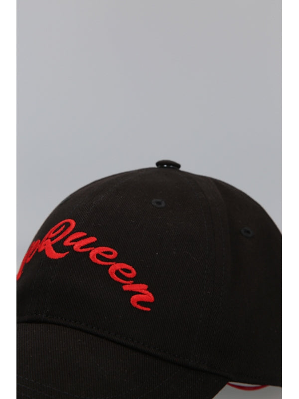 Alexander Mcqueen Black Cap