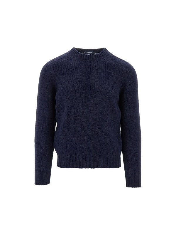 Drumohr Navy Knitted