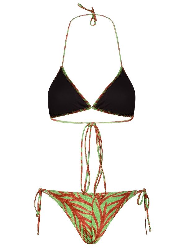 Miami Pattern Printed Bikini Set