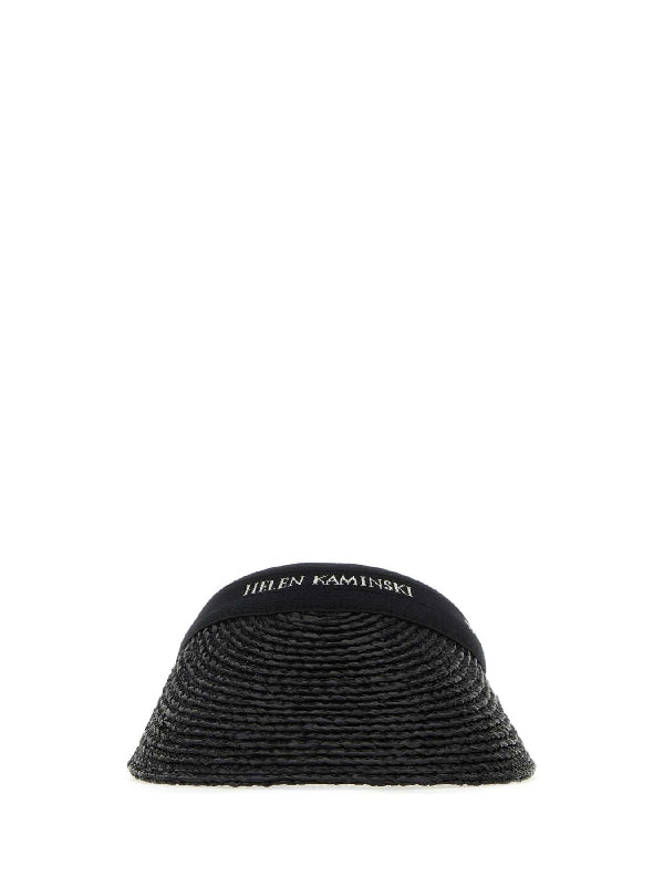 Bianca Raffia Sun Visor Hat