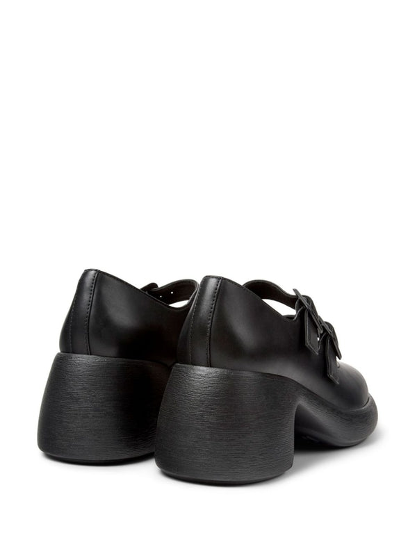 Camper Black Pumps Heel