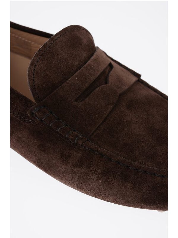 Brown Suede Driving Shoes