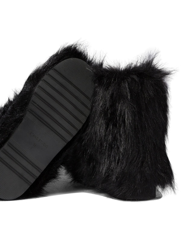 Olivia Fur Ankle Boots