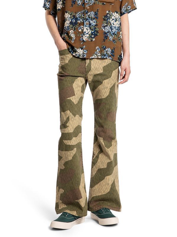 Camouflage Denim Pants