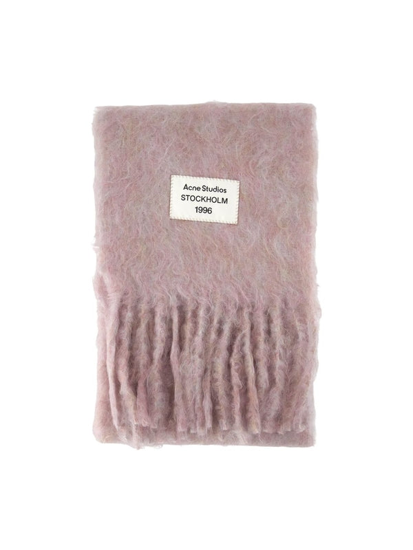Acne Studios Pink Wool Mufflers