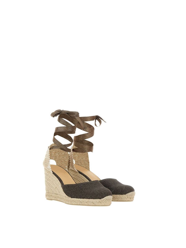 Castañer Brown Wedge Sandals