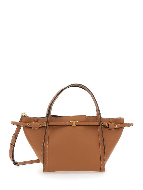 Tod'S Brown Tote Bag
