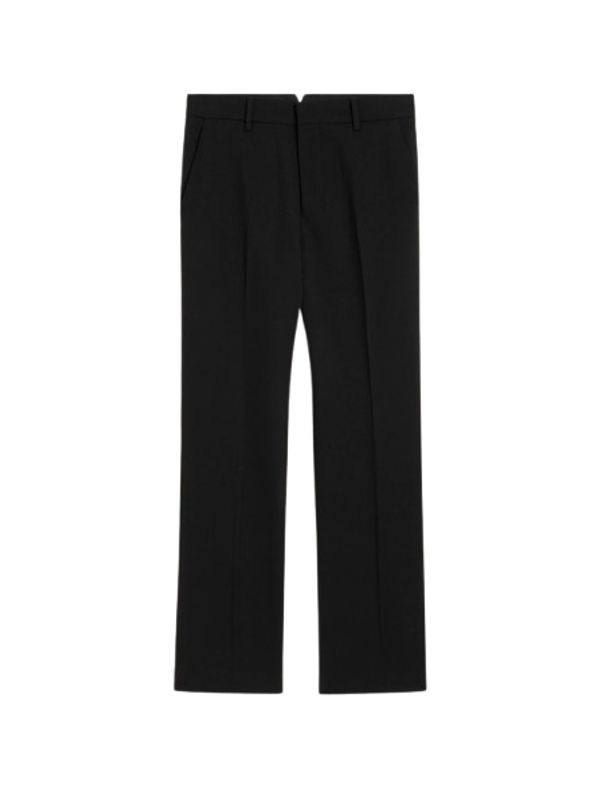 Straight Wool Pants