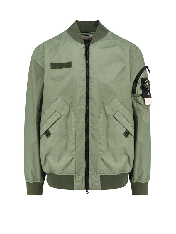 Wappen Patch Nylon Bomber Jacket