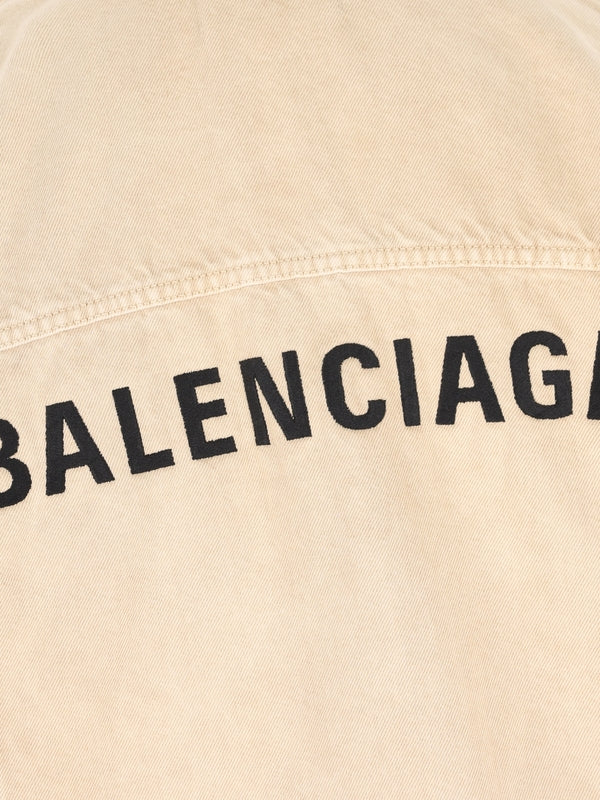 Balenciaga Beige Trucker