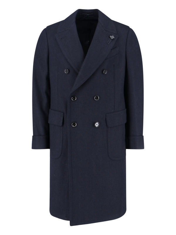 Lardini Navy Coats