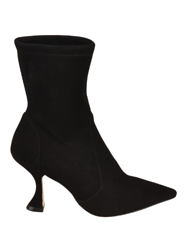 Xcurve Suede Ankle Boots