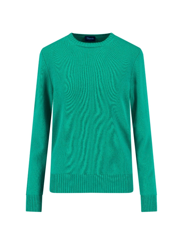 Crew Neck Cashmere Knit