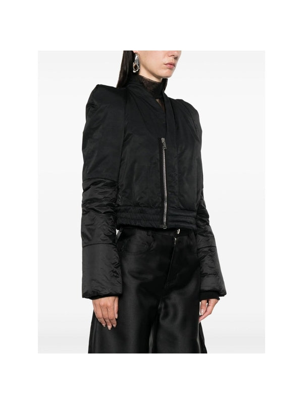 Zipper Nylon Bomber