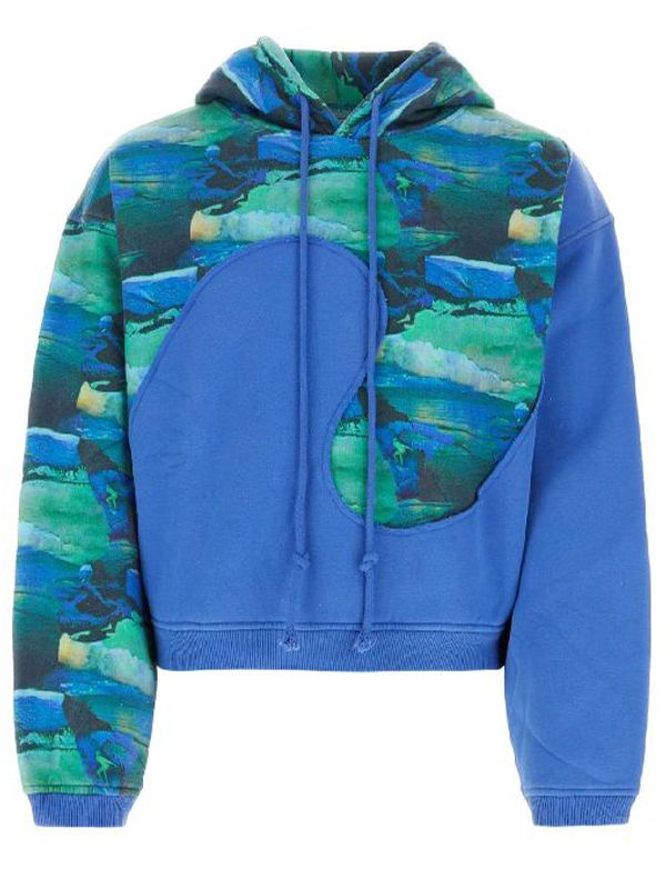 Swirl Fleece Hoodie