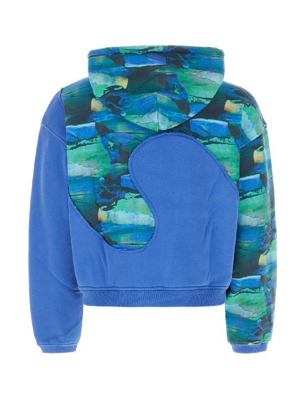 Swirl Fleece Hoodie