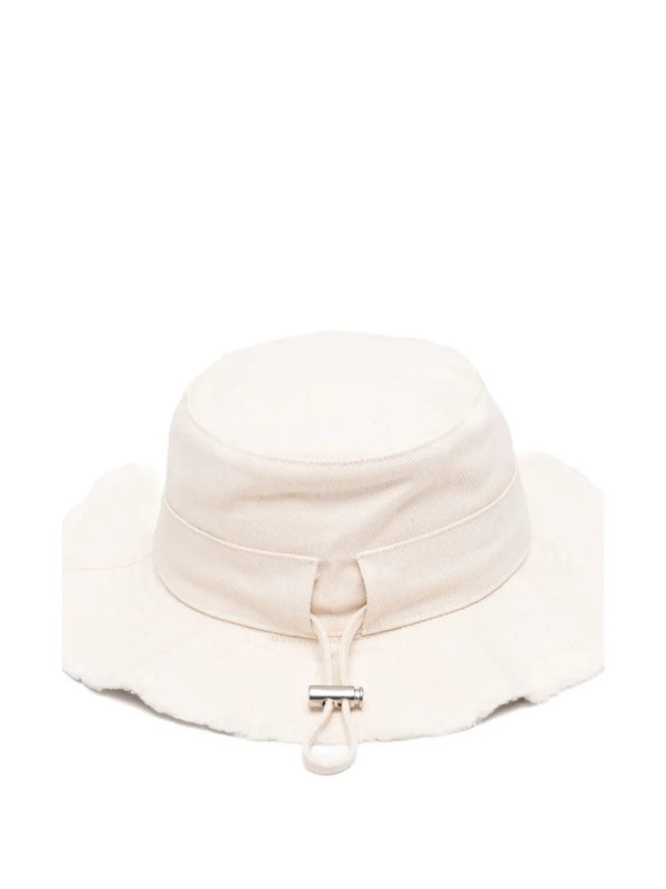Jacquemus Ivory Bucket Hat