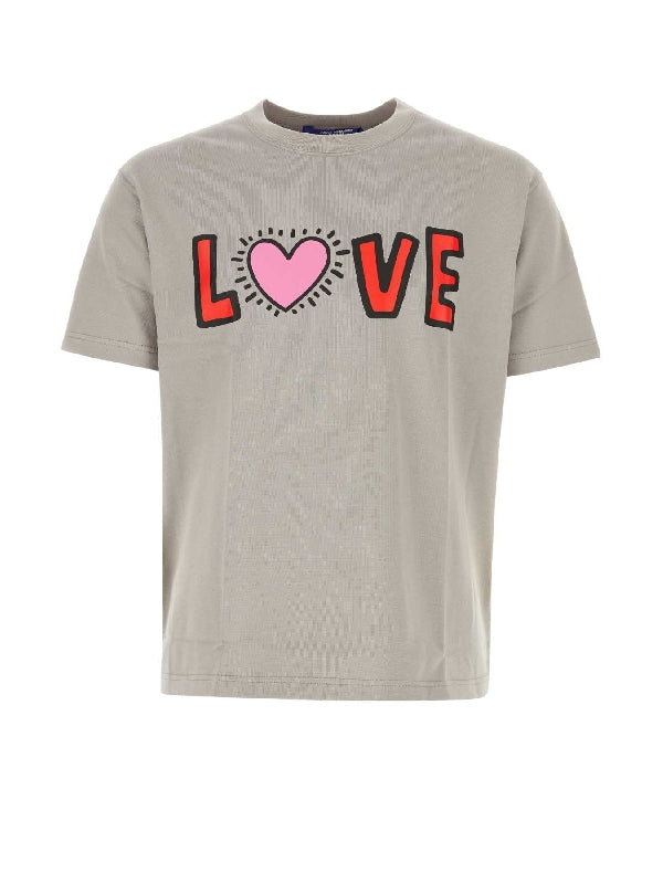 T-SHIRTS WKT003S23 GRYWHTRDY Grey Half Sleeve