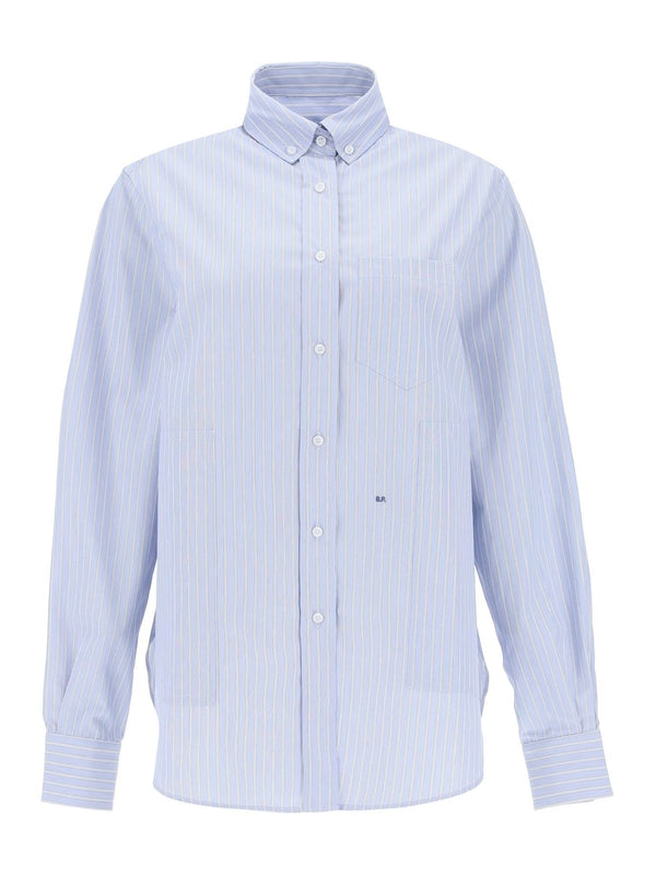 William Stripe Cotton Shirt