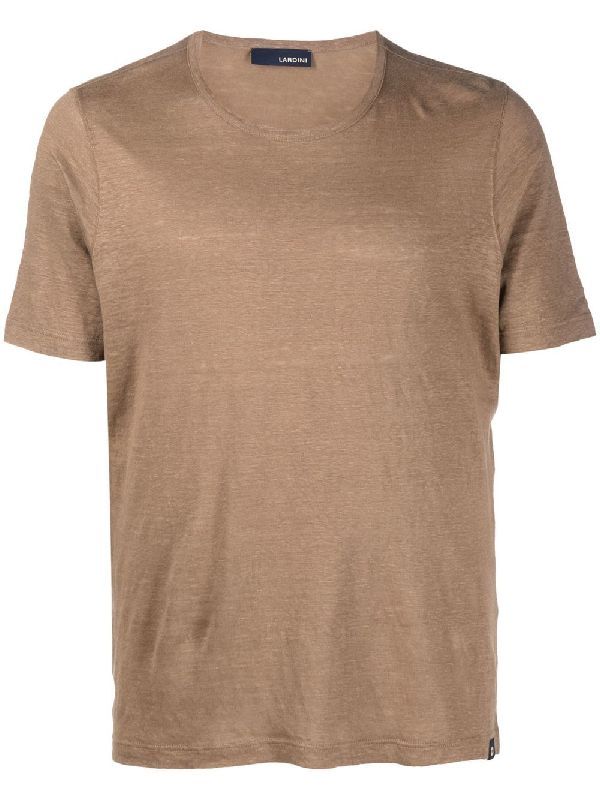 Linen Crewneck T-Shirt