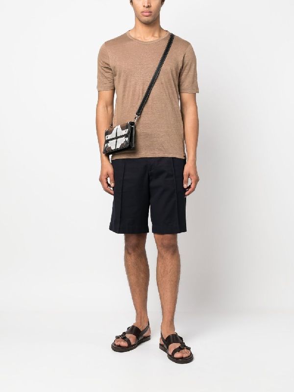 Linen Crewneck T-Shirt