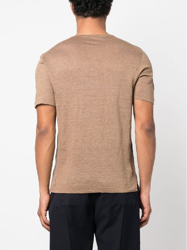 Linen Crewneck T-Shirt