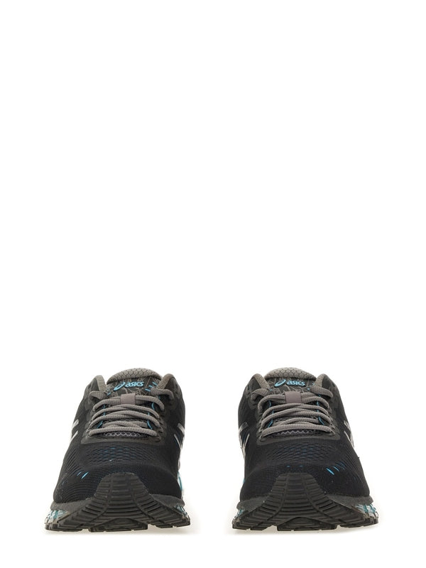 Asics Black Blue Low Top Sneakers