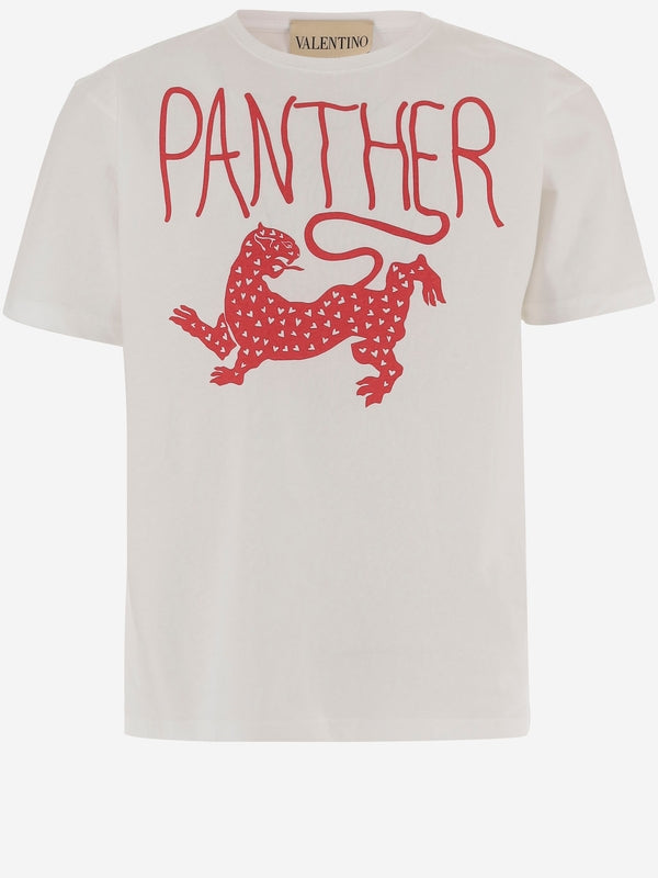 Valentino White Short-Sleeved T-Shirt
