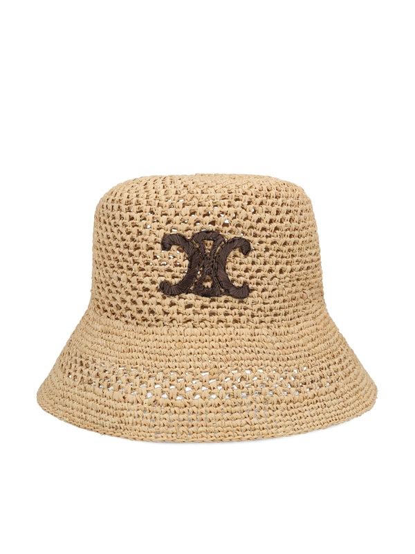 Celine Beige Bucket Hats