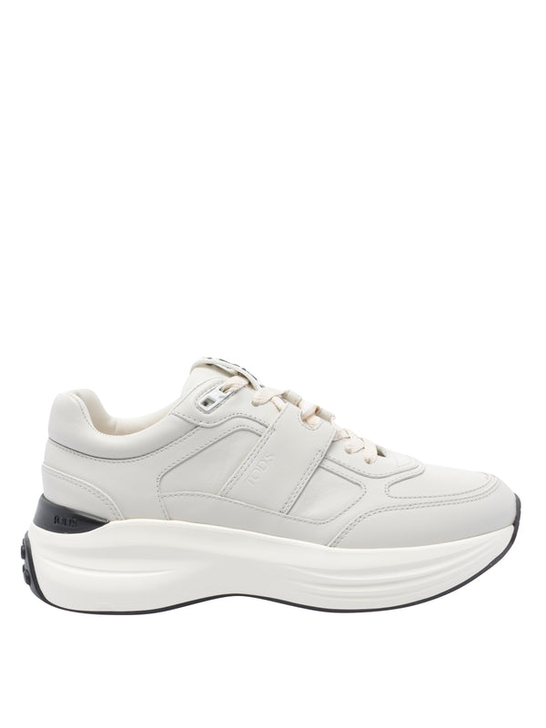 Tod'S White Low Top Sneakers