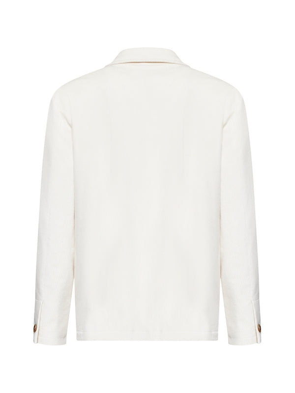 Double Pocket Wool Cashmere Jacket