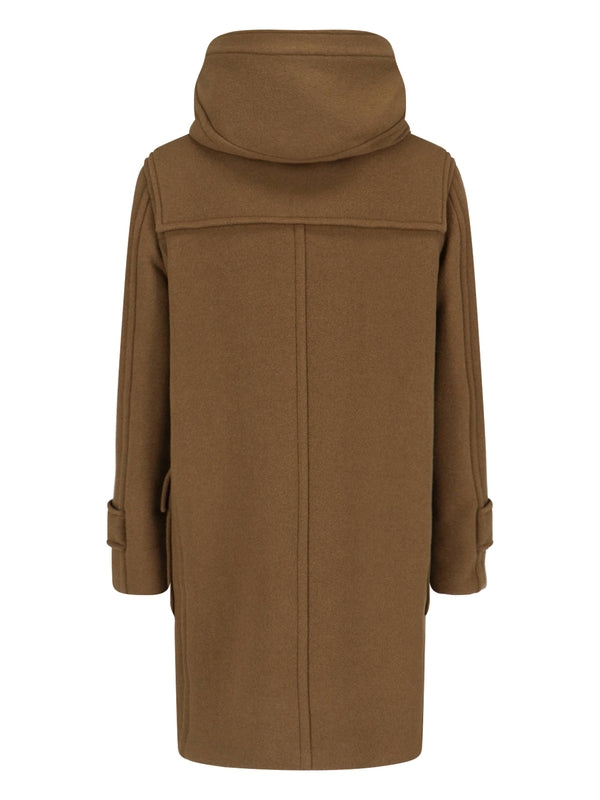 BURBERRY - Wool Blend Hooded Duffel Coat - Jente