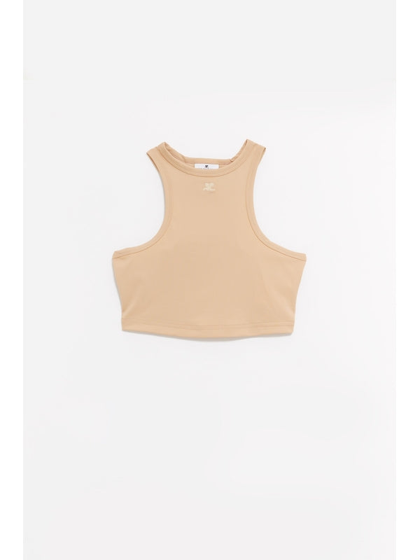 Courrèges Beige Sleeveless