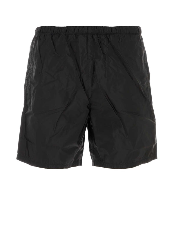 Back Triangle Logo Nylon Swim Shorts